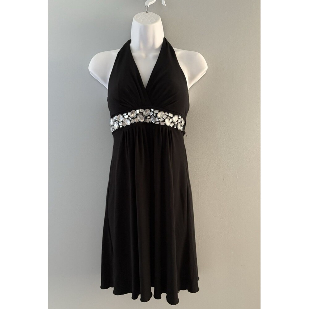 Vintage Speechless Halter Dress Women Small Y2K Babydoll Fairy Witchy Whimsy *